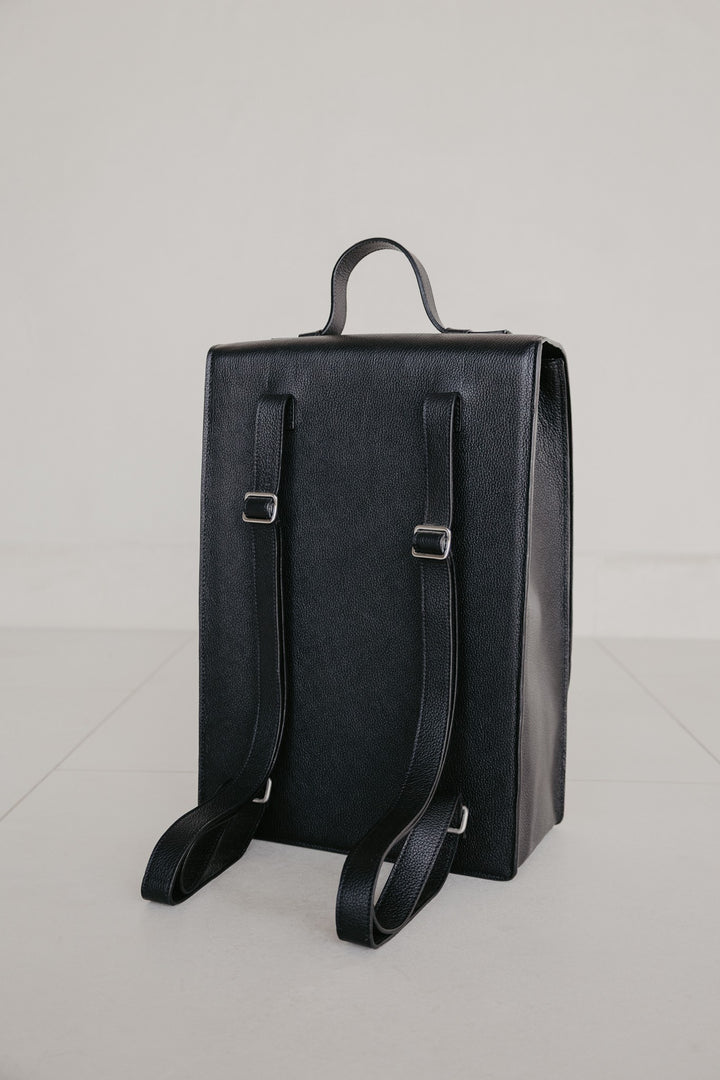 Sac à dos | noir structuré