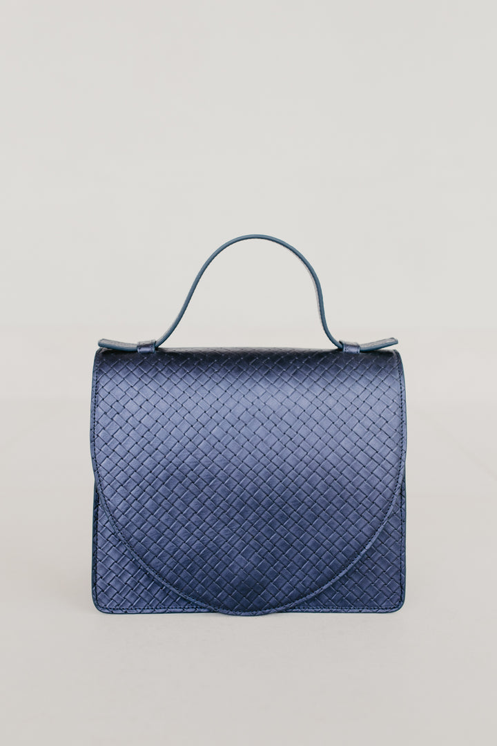 Mini porte-documents | Marine Woven