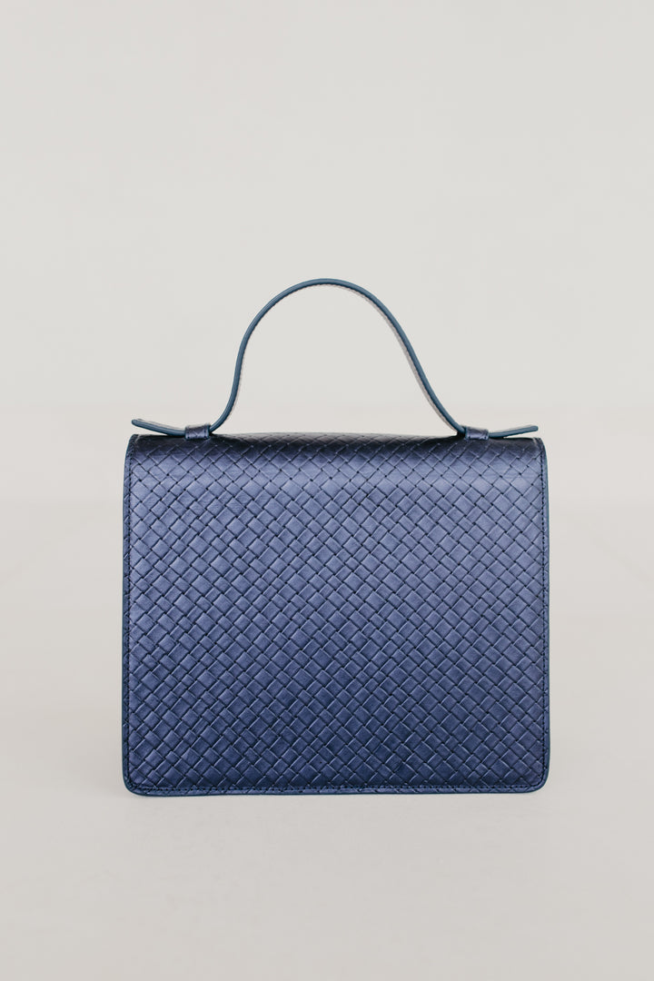 Mini porte-documents | Marine Woven