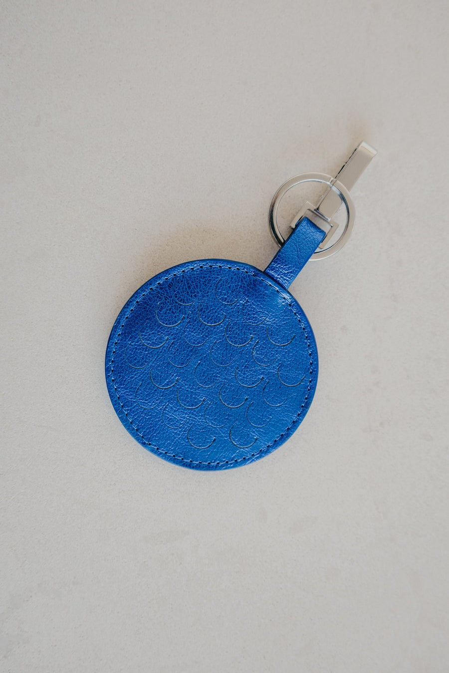 Porte-clés écailles | Bleu Shimmer