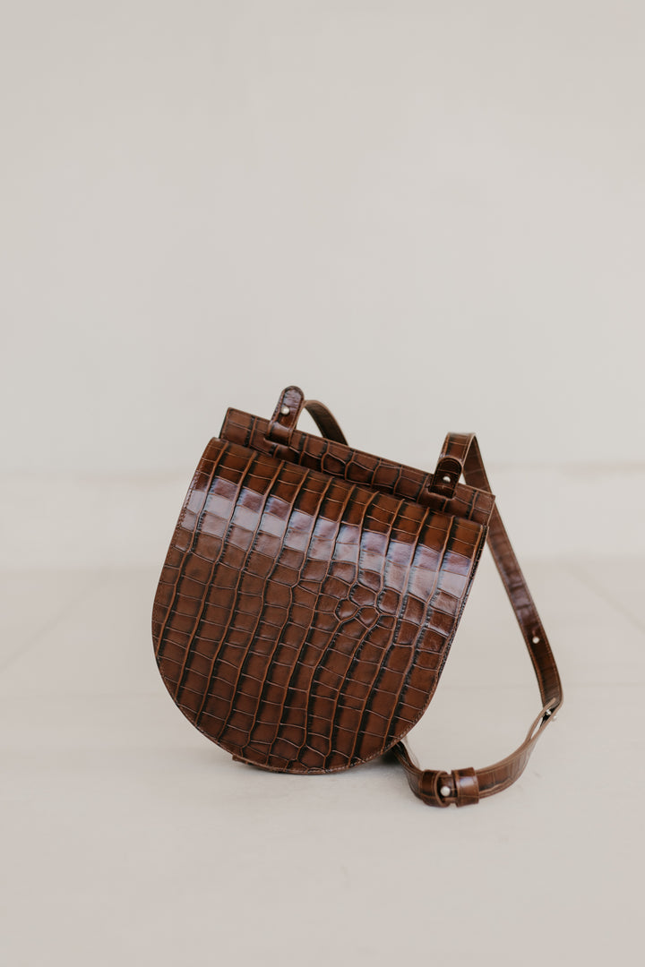 Selle unique | Chocolat Croco