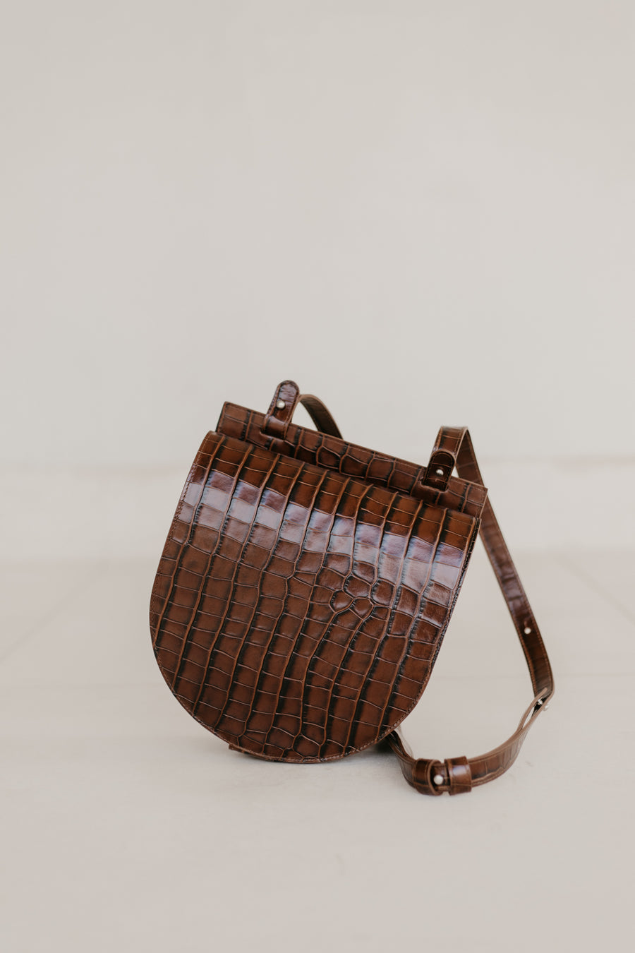 Selle unique | Chocolat Croco