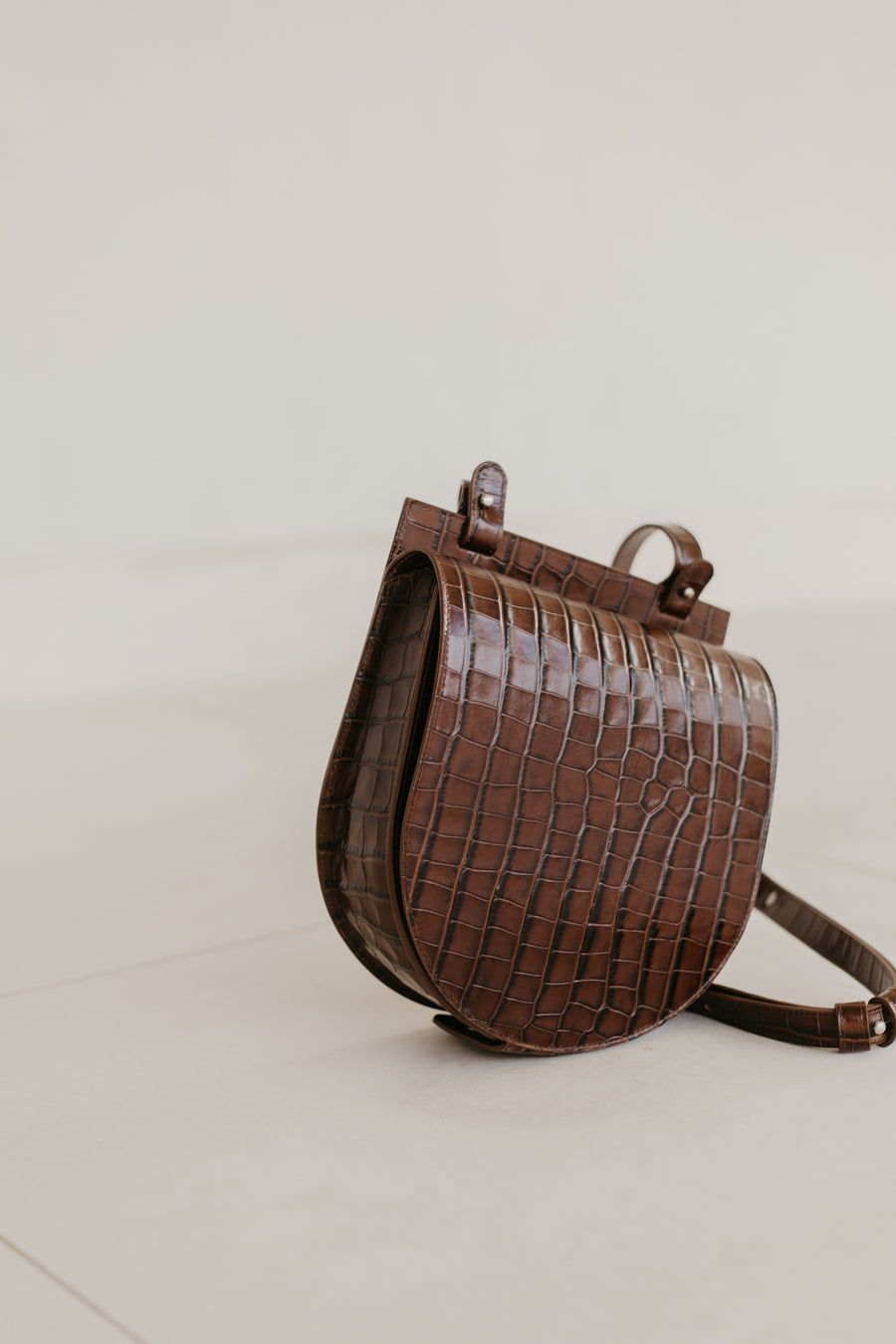 Selle unique | Chocolat Croco