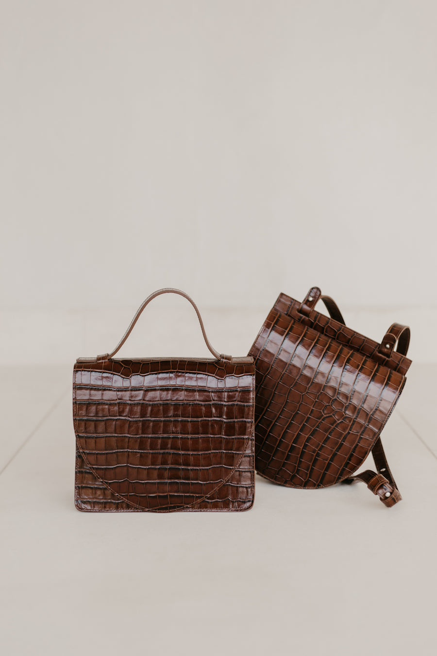 Selle unique | Chocolat Croco