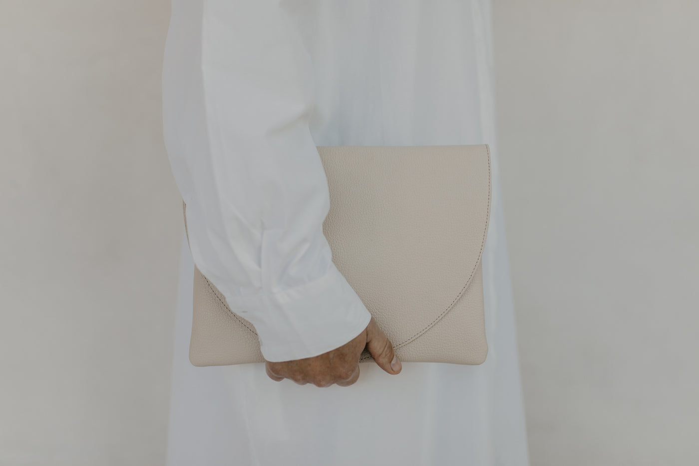 Bridal Collection | Medium Enveloppe White Structured