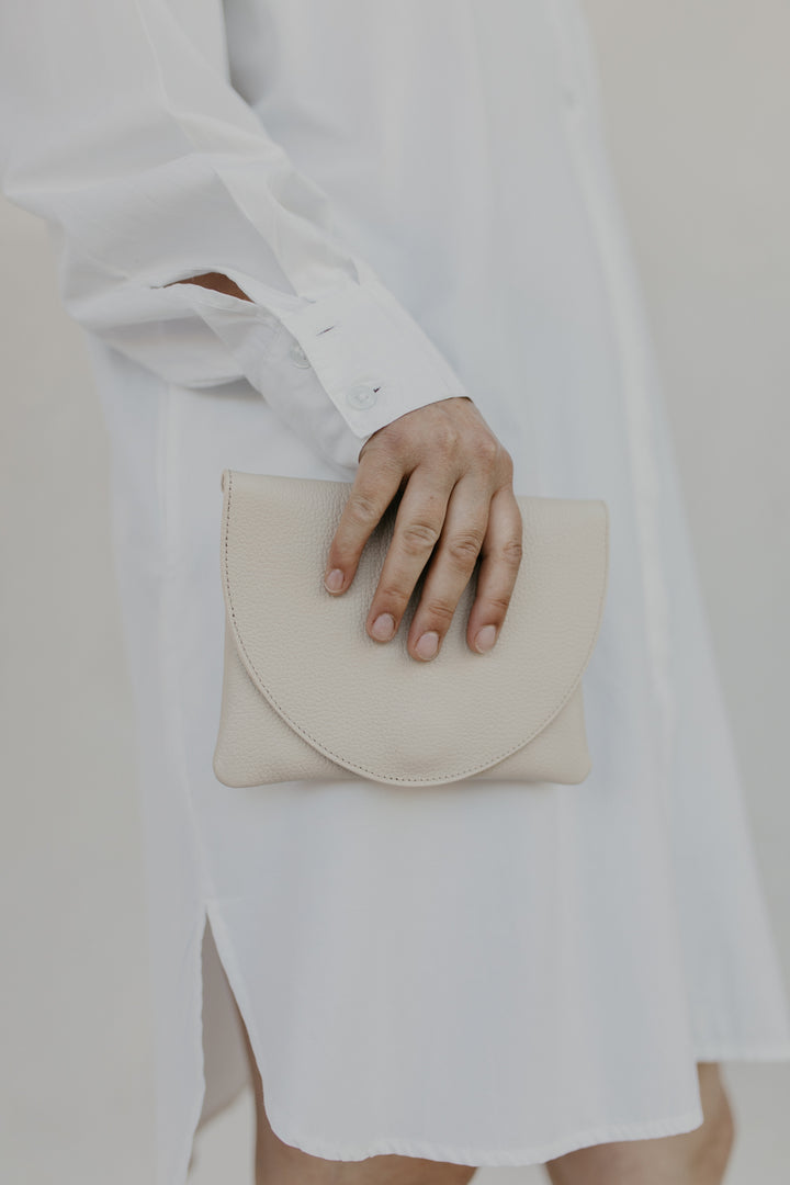 Bridal Collection | Mini Enveloppe Blanche Structurée