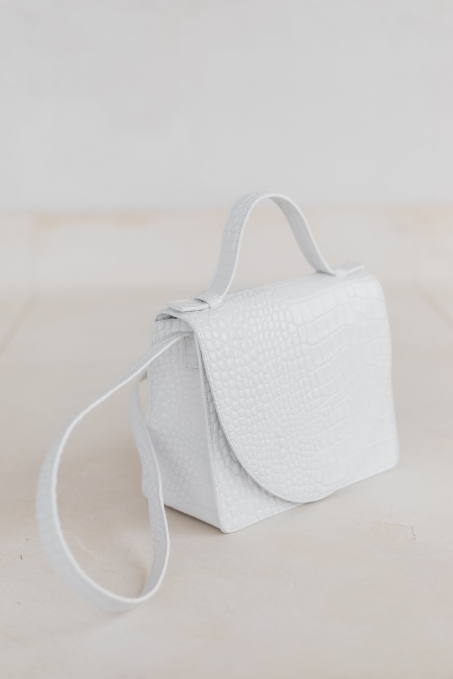 Bridal Collection | Mini porte-documents Very White Croco