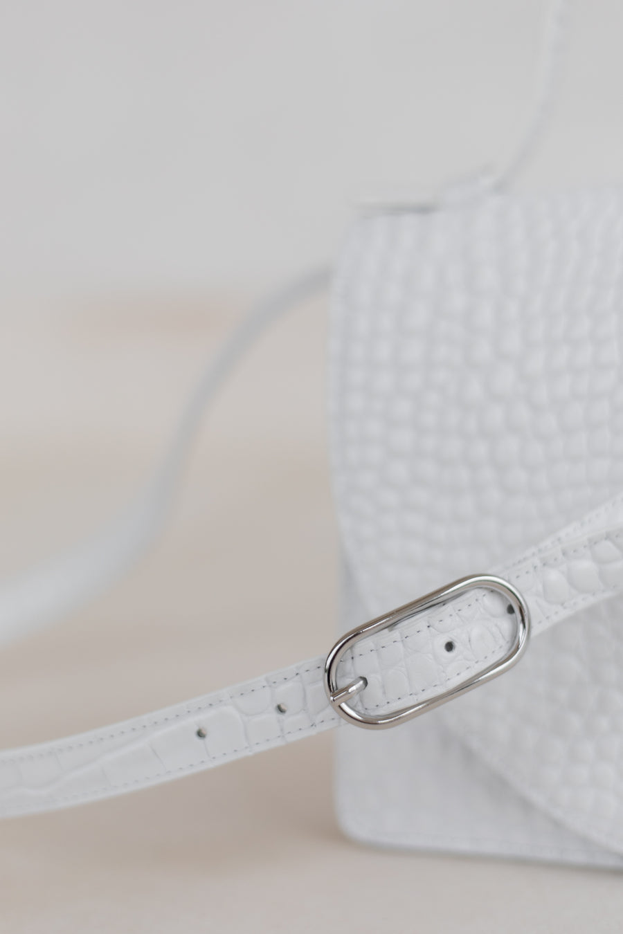 Bridal Collection | Mini porte-documents Very White Croco