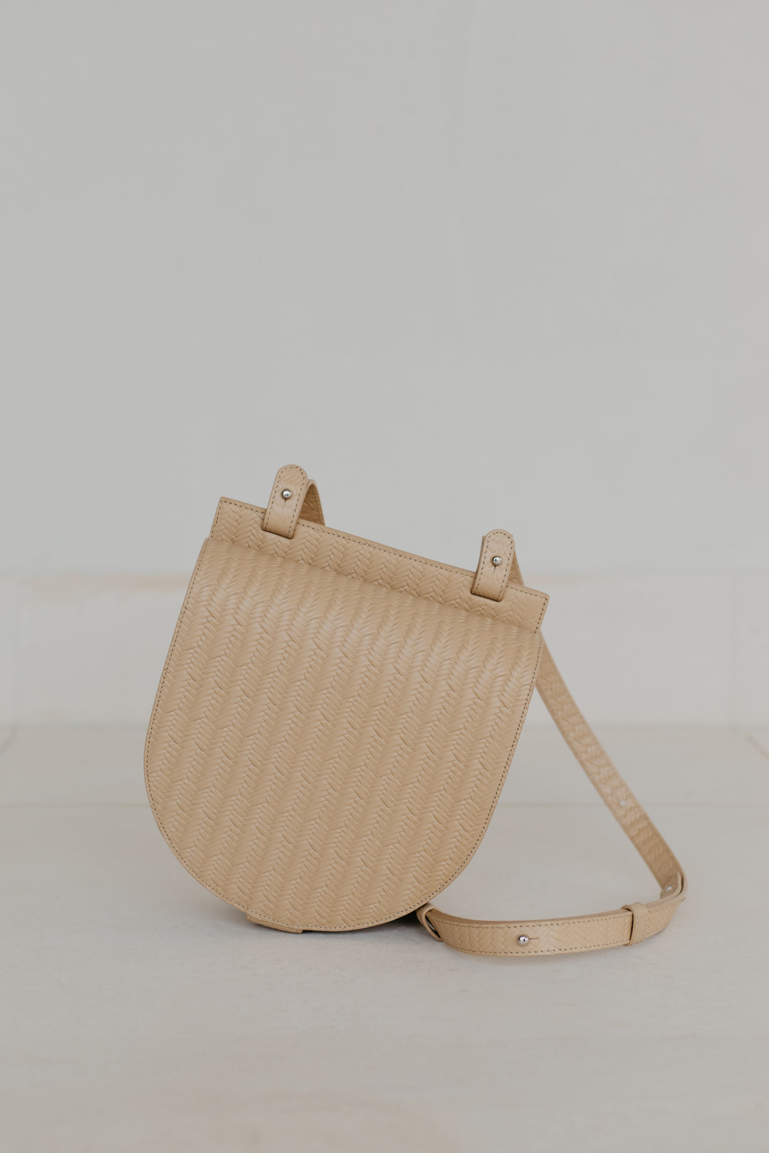 Selle simple | Beige tissé