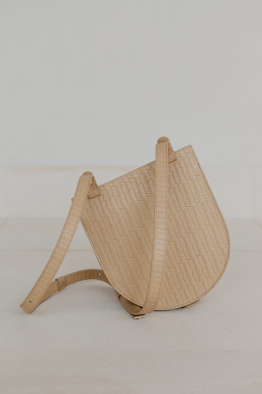 Selle simple | Beige tissé