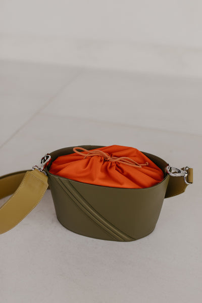 Sac de bateau | Kaki / Naranja