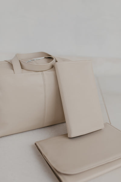 The Mommy Bag | Sand Pure & Structured