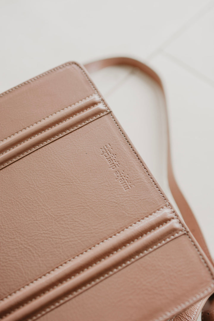 Mini Briefcase Doublé | Rose Stone