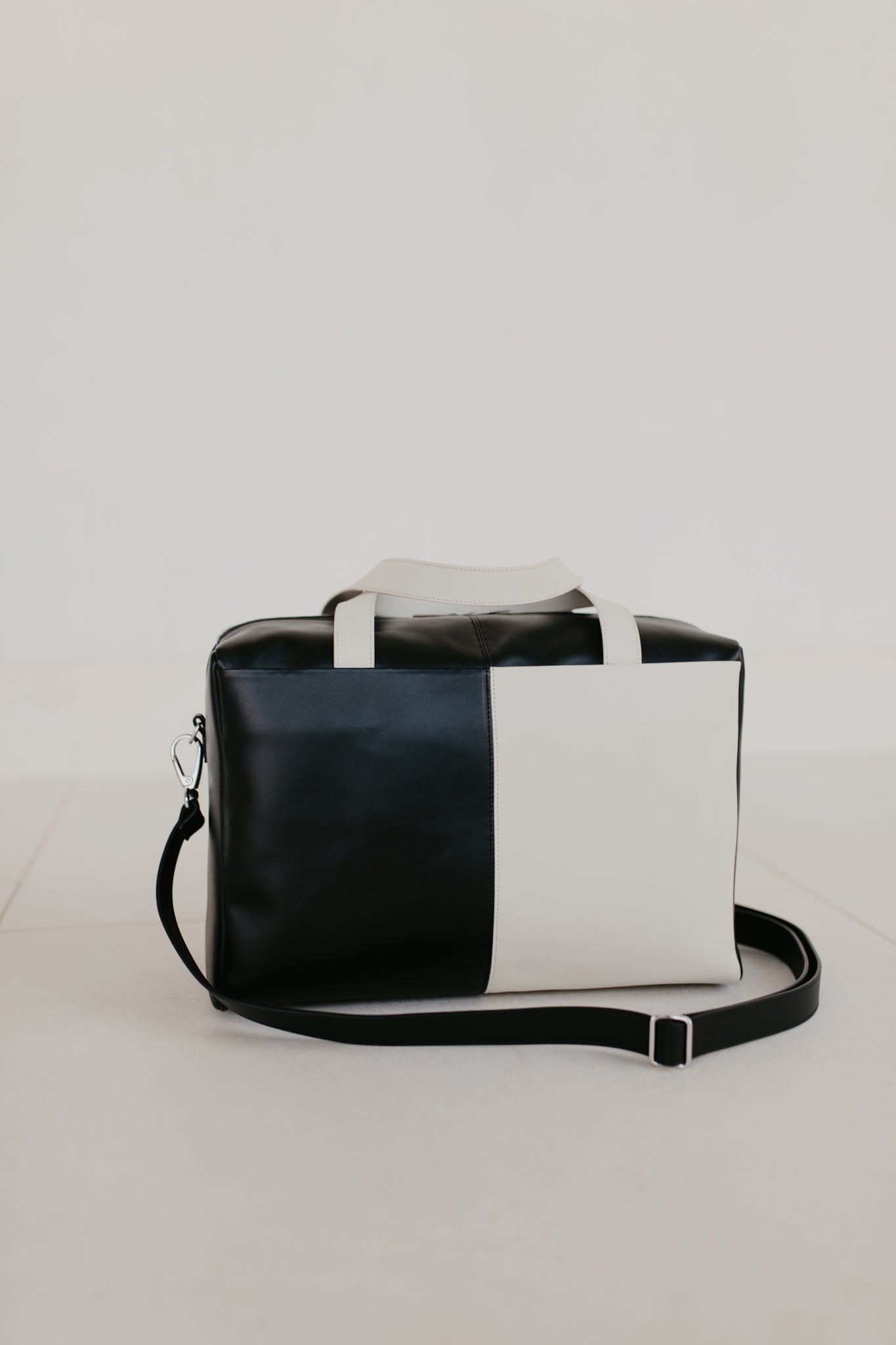 Weekender | Zwart / Wit