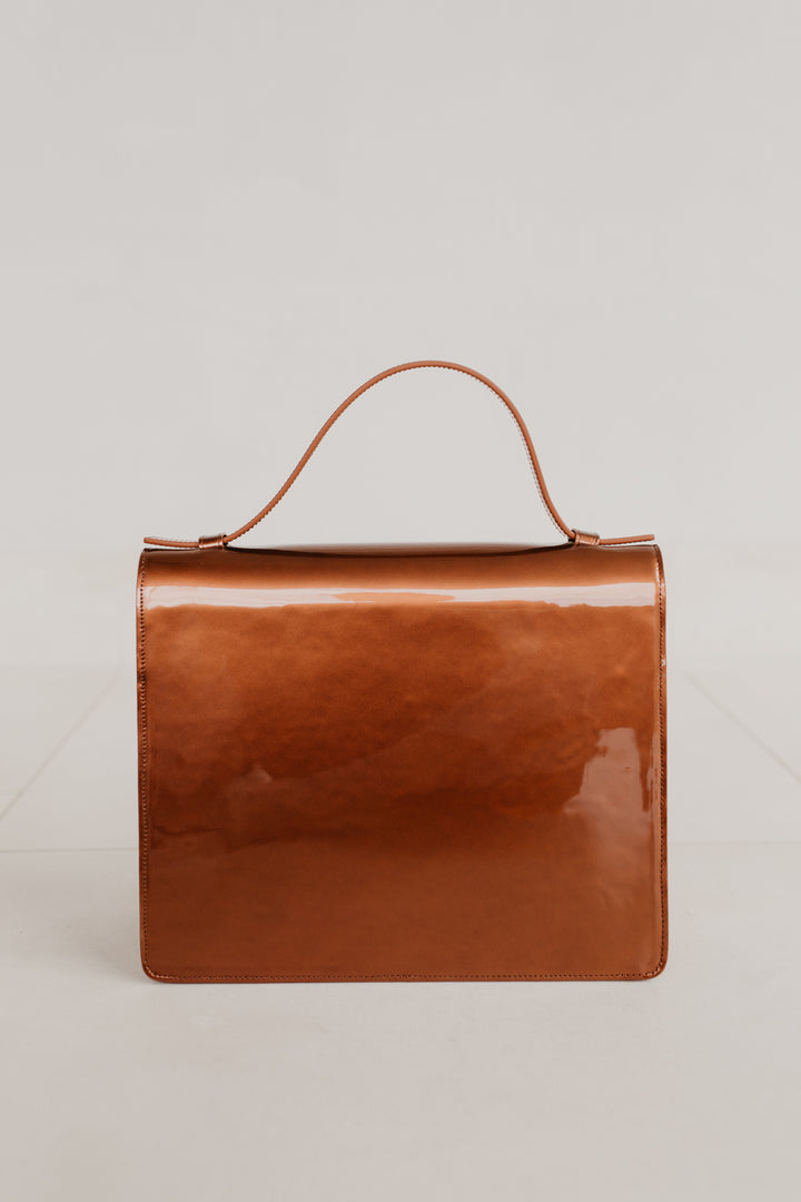 Midi Briefcase 1.0 | Copper Laqué