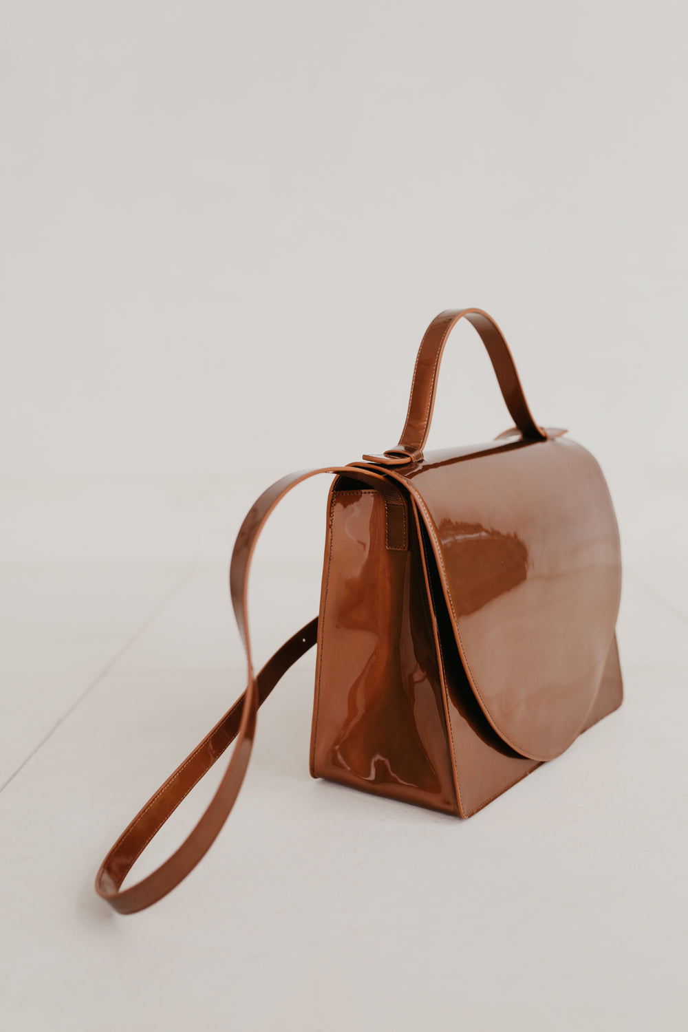 Midi Briefcase 1.0 | Copper Laqué