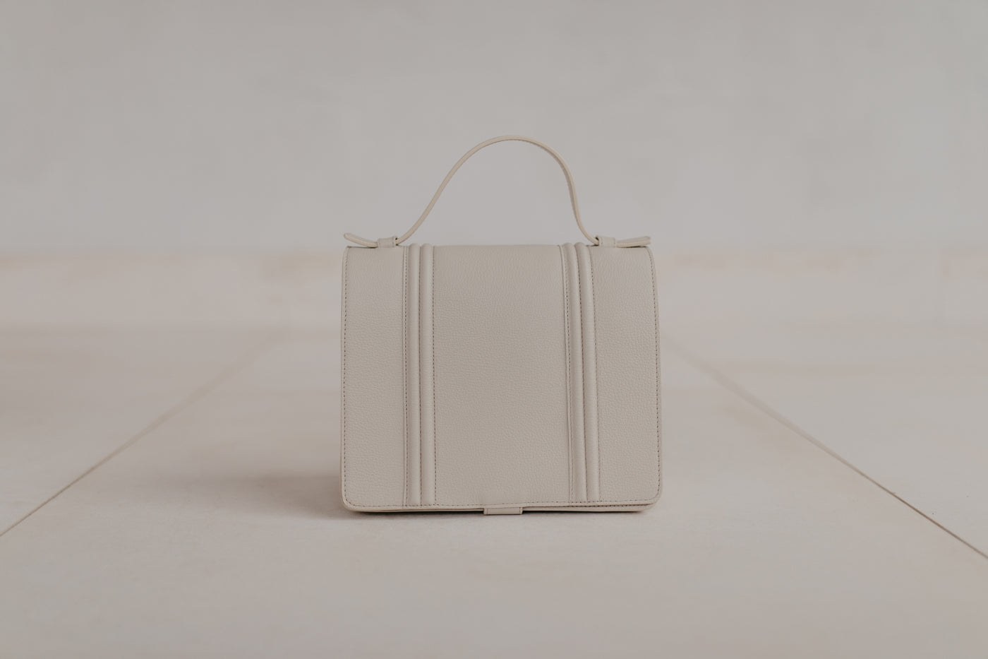 Bridal Collection Mini Briefcase Doublé Wit Gestructureerd