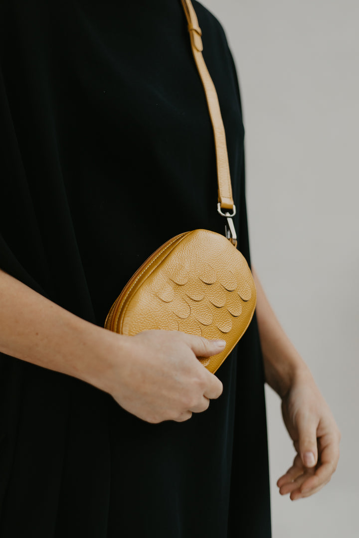 Oval Mini Bag | Safran Stone