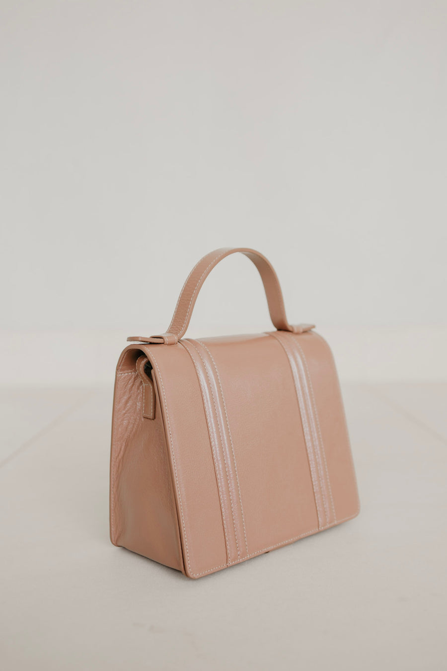 Mini Briefcase Doublé | Rose Stone