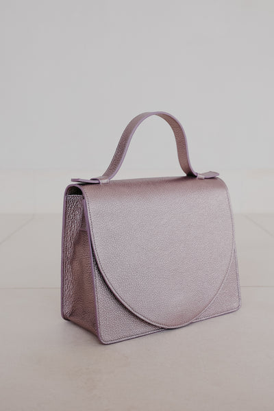 Mini Briefcase | Violet Shimmer