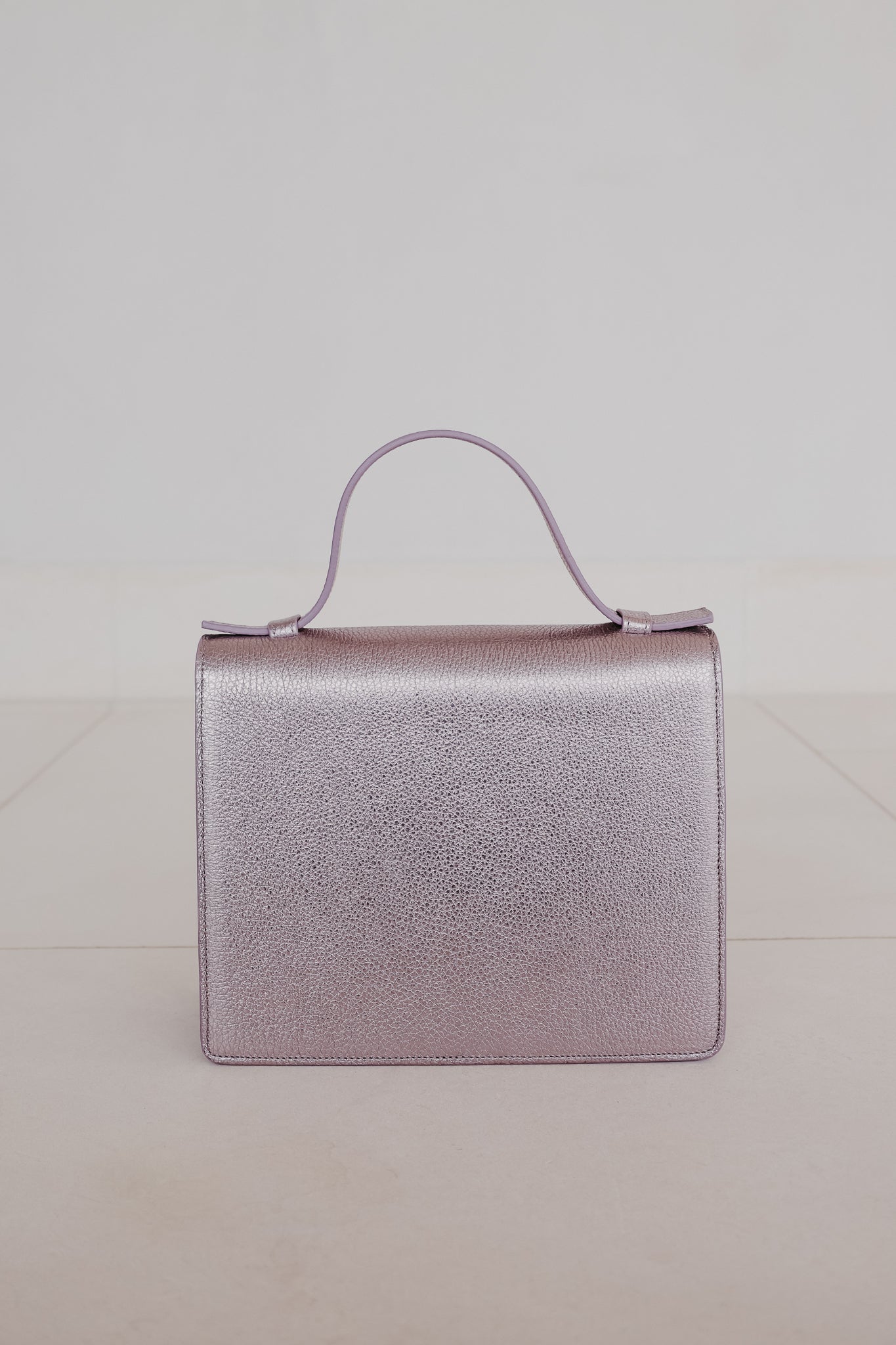 Mini Briefcase | Violet Shimmer