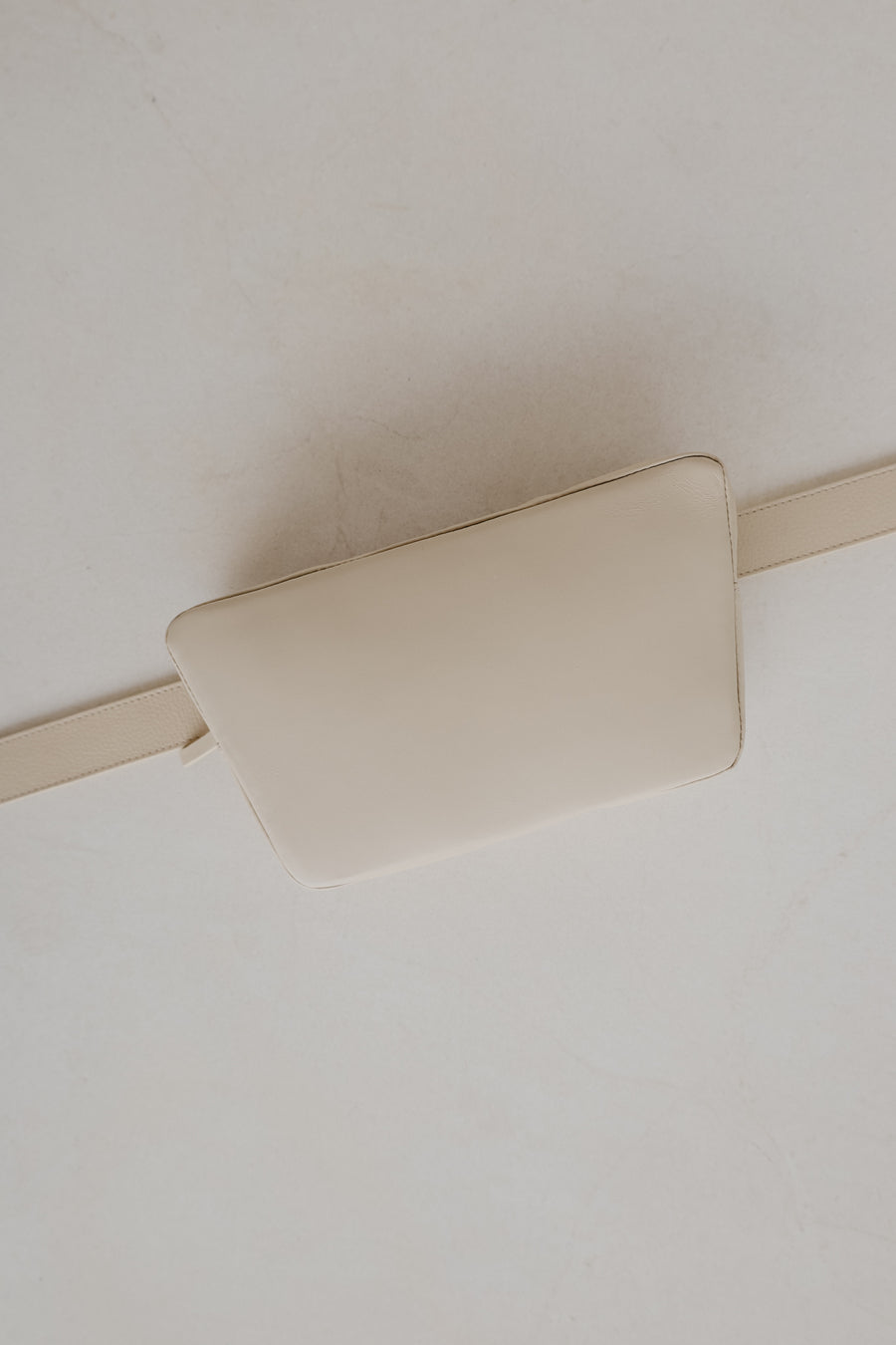 Belt Bag: Belt XL Sand Structured + Trapezium Sand Pure