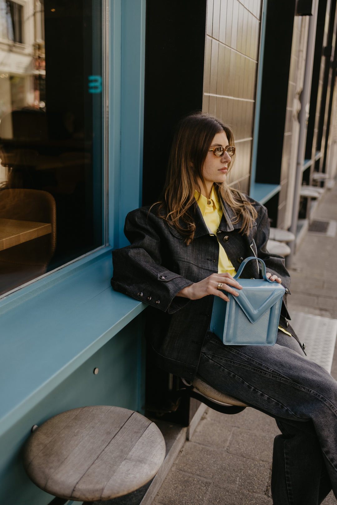 Boxbag | Bleu Ciel Stone