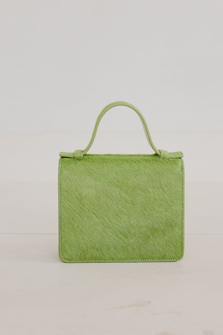 Micro Briefcase | Lime Fur