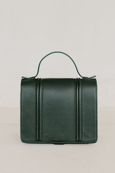 Mini Briefcase Doublé | Forest Structured