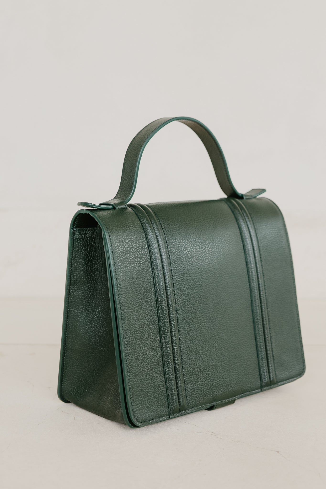 Mini Briefcase Doublé | Forest Structured