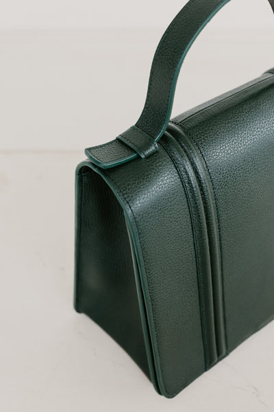 Mini Briefcase Doublé | Forest Structured