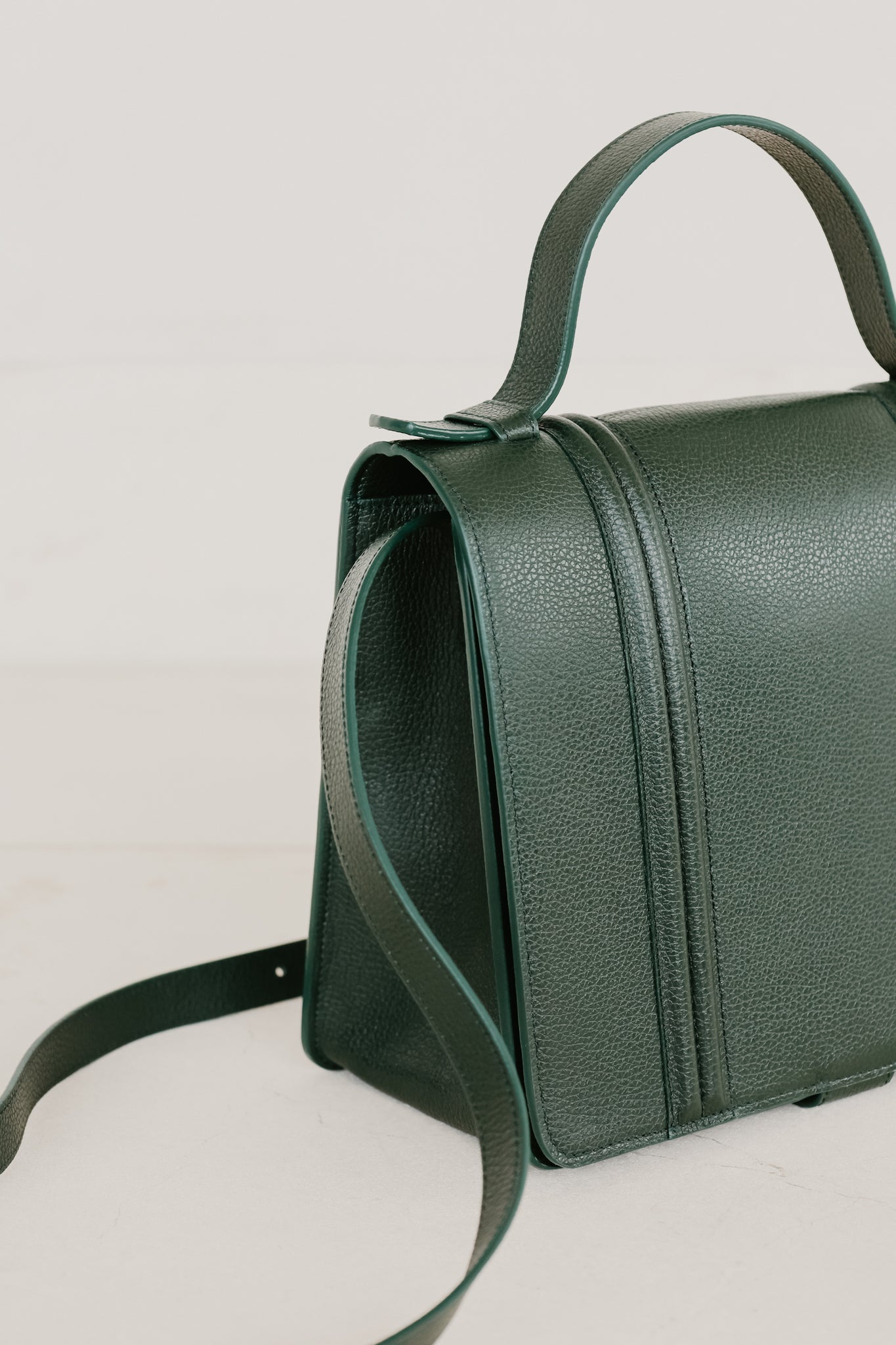 Mini Briefcase Doublé | Forest Structured