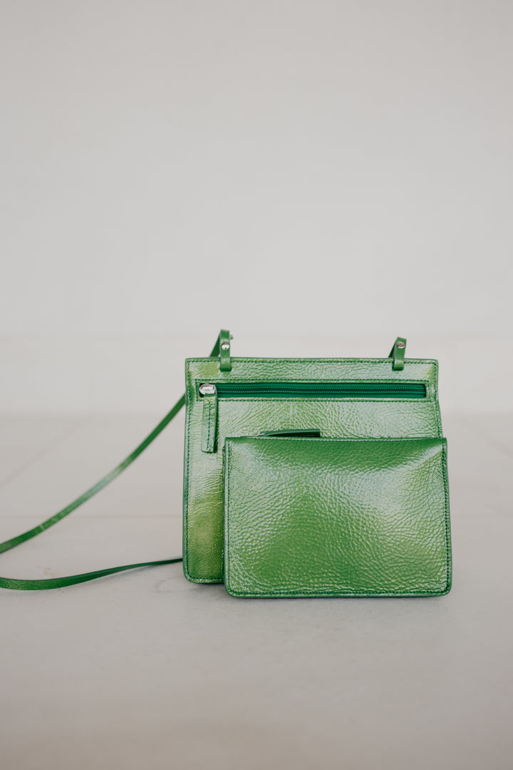 Double Pouch | Grass Stone