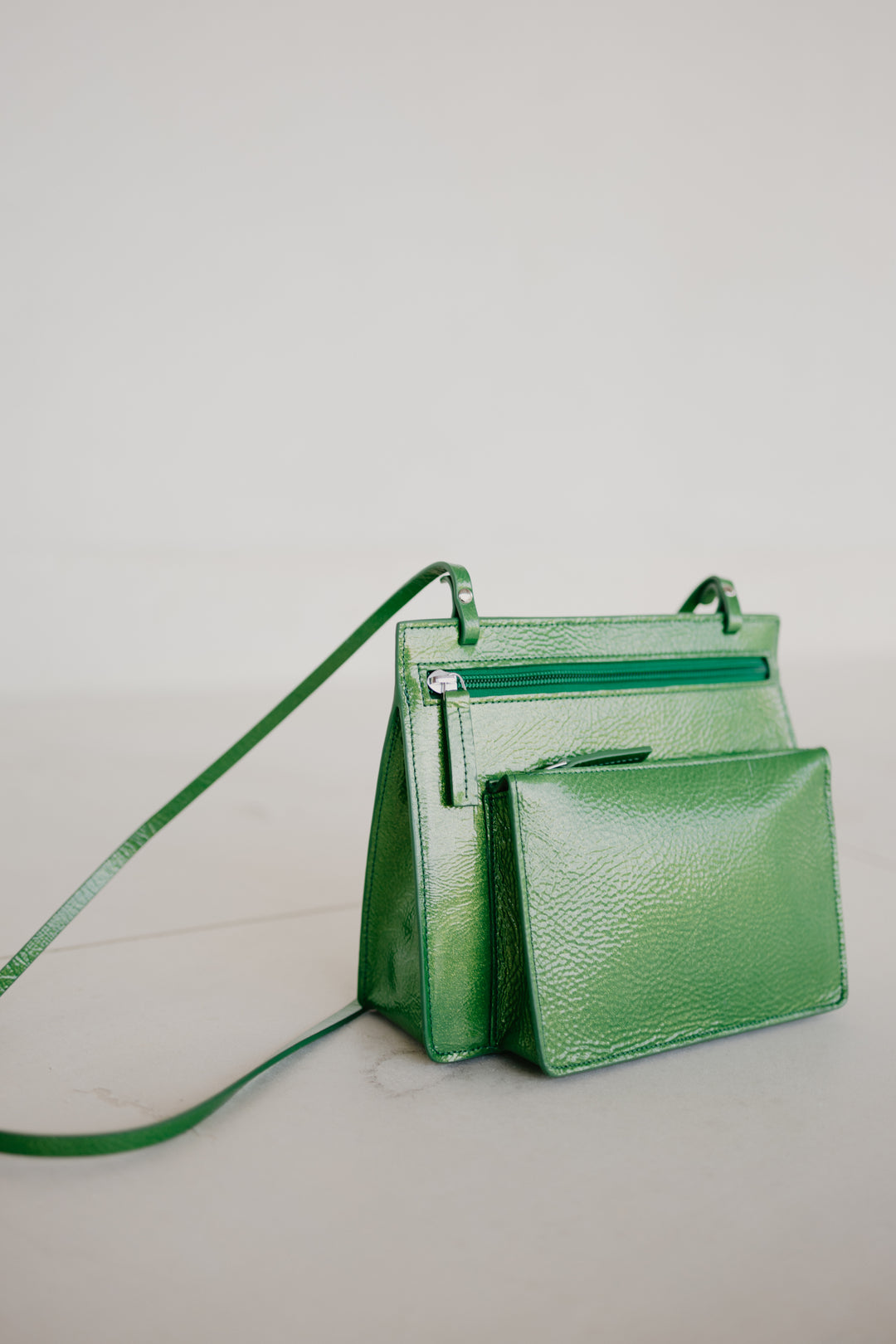 Double Pouch | Grass Stone