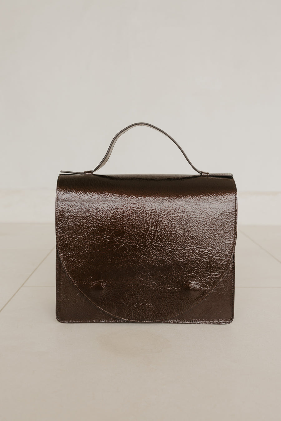 Midi Briefcase 2.0 | Chocolate Stone