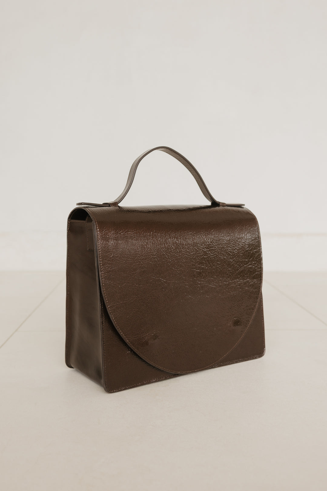 Midi Briefcase 2.0 | Chocolate Stone