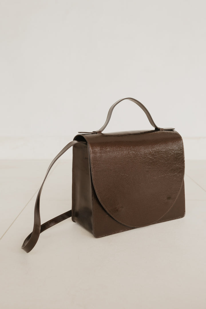 Midi Briefcase 2.0 | Chocolate Stone
