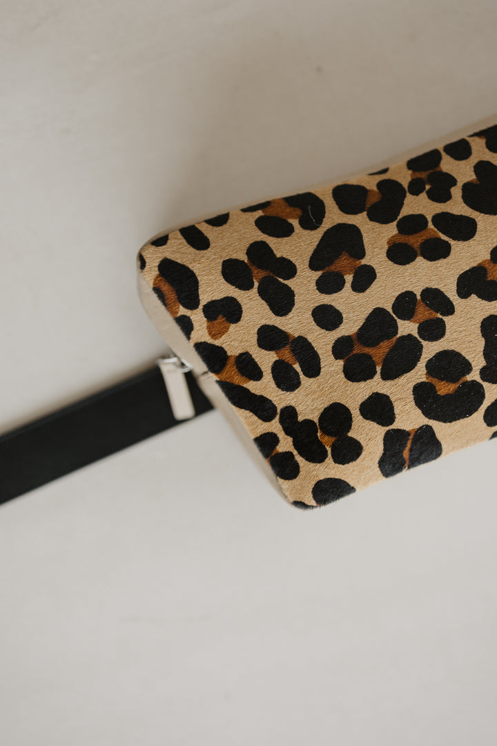 Belt Bag: Belt XL Black Pure + Trapezium Leopard