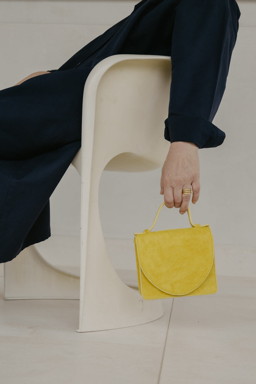 Micro Briefcase | Limon Fur