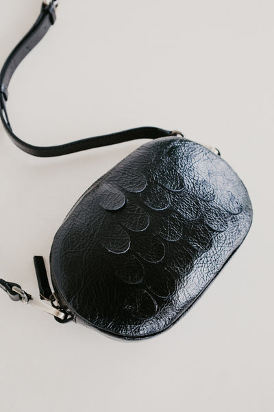 Oval Mini Bag | Basalt