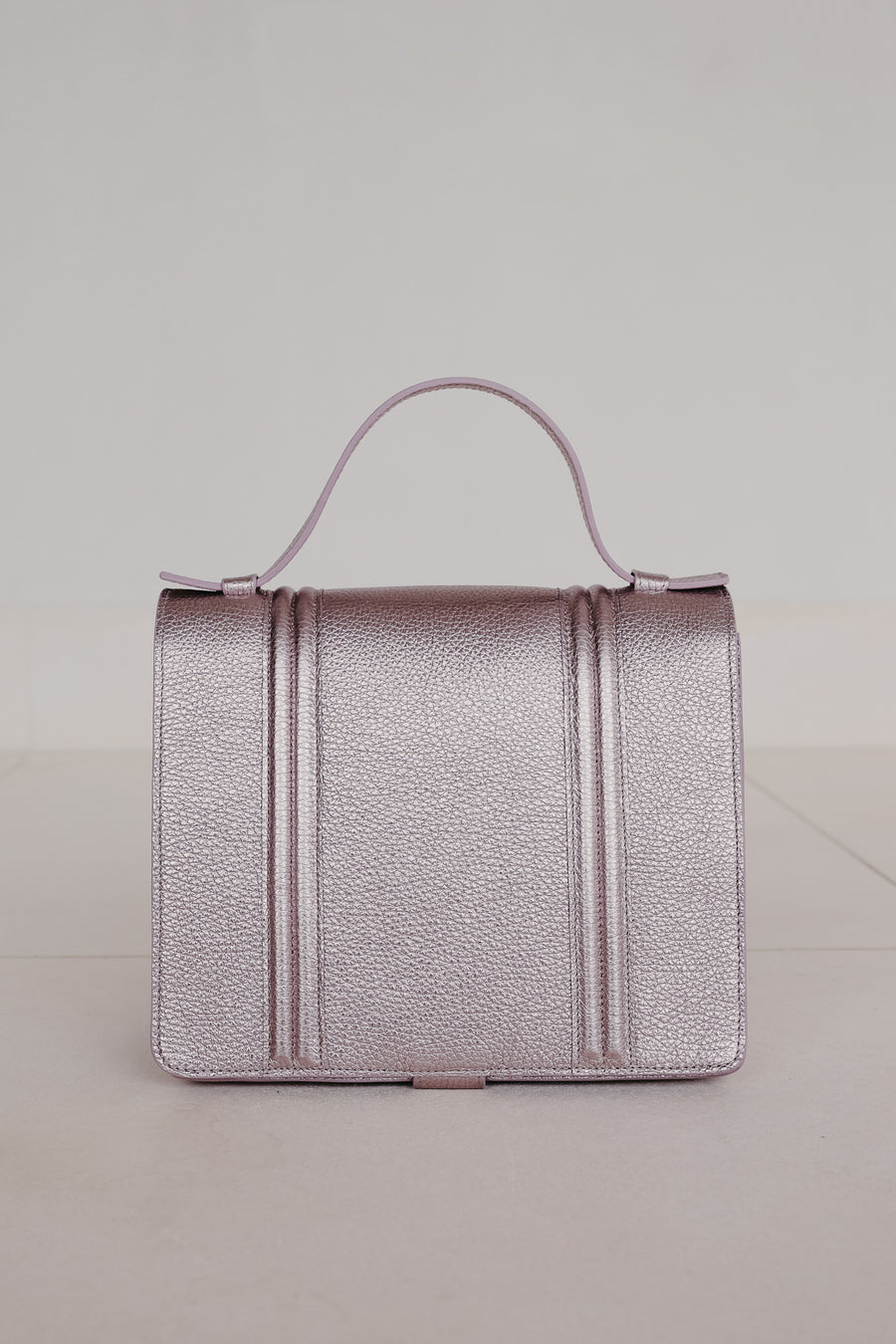 Mini Briefcase Doublé | Violet Shimmer