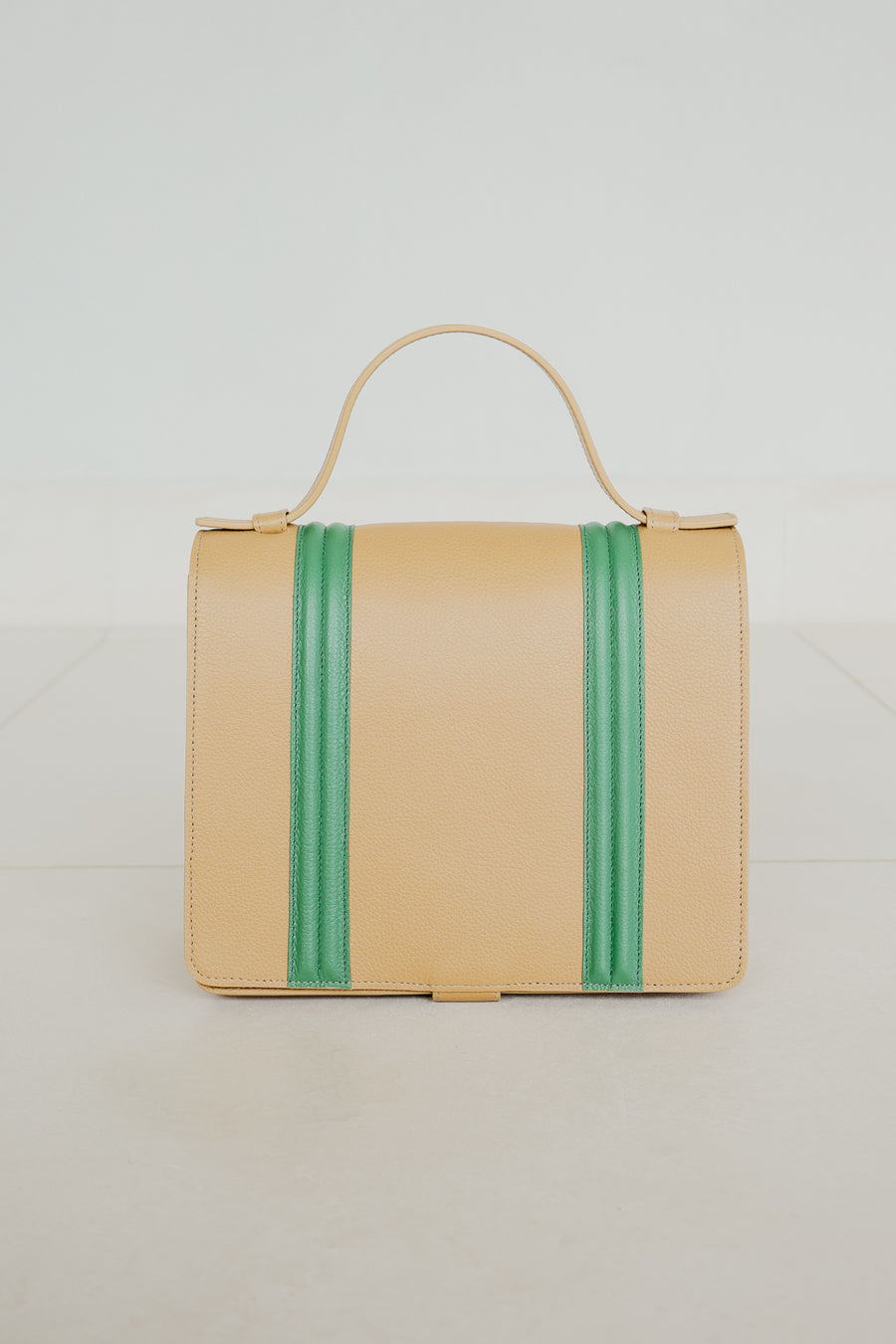 Mini Briefcase Doublé | Playa / Grass Structured