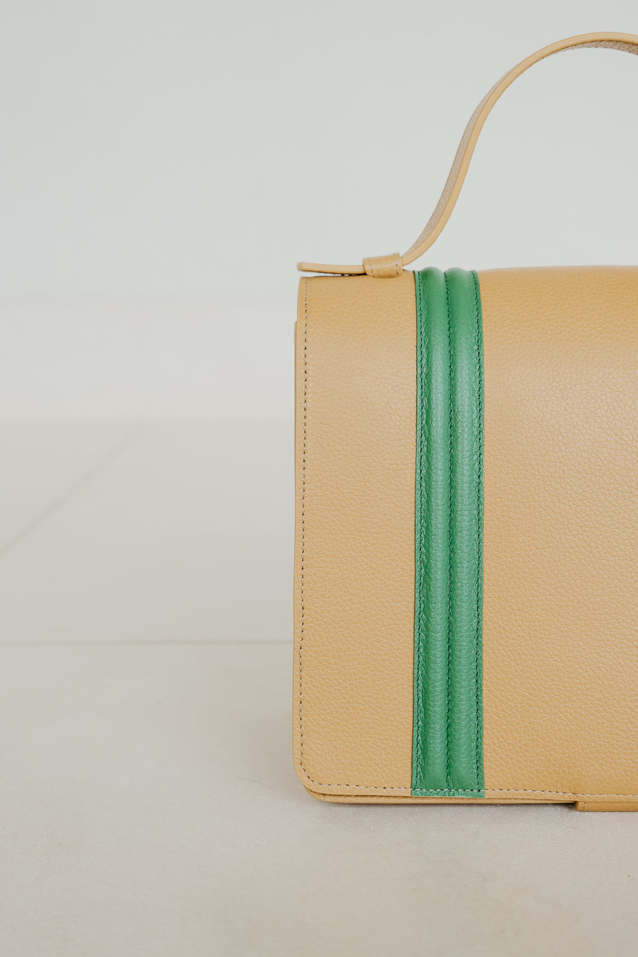 Mini Briefcase Doublé | Playa / Grass Structured