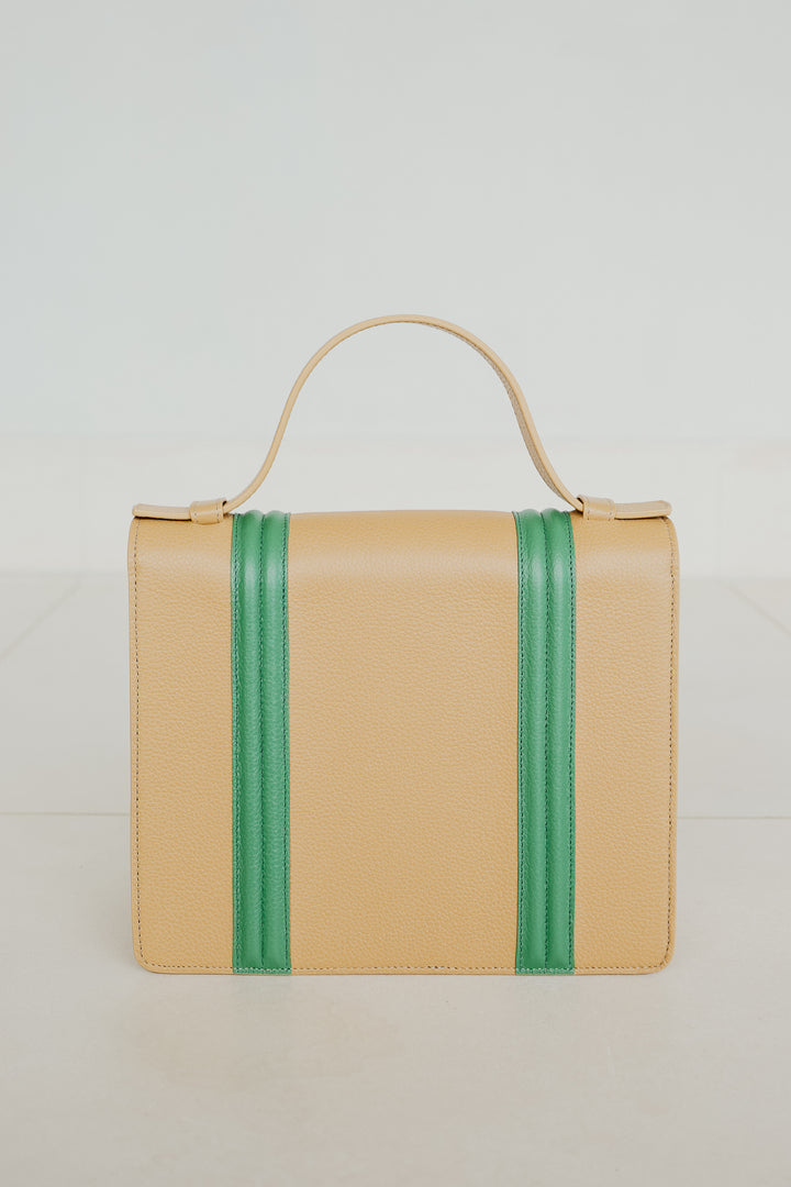 Mini Briefcase Doublé | Playa / Grass Structured