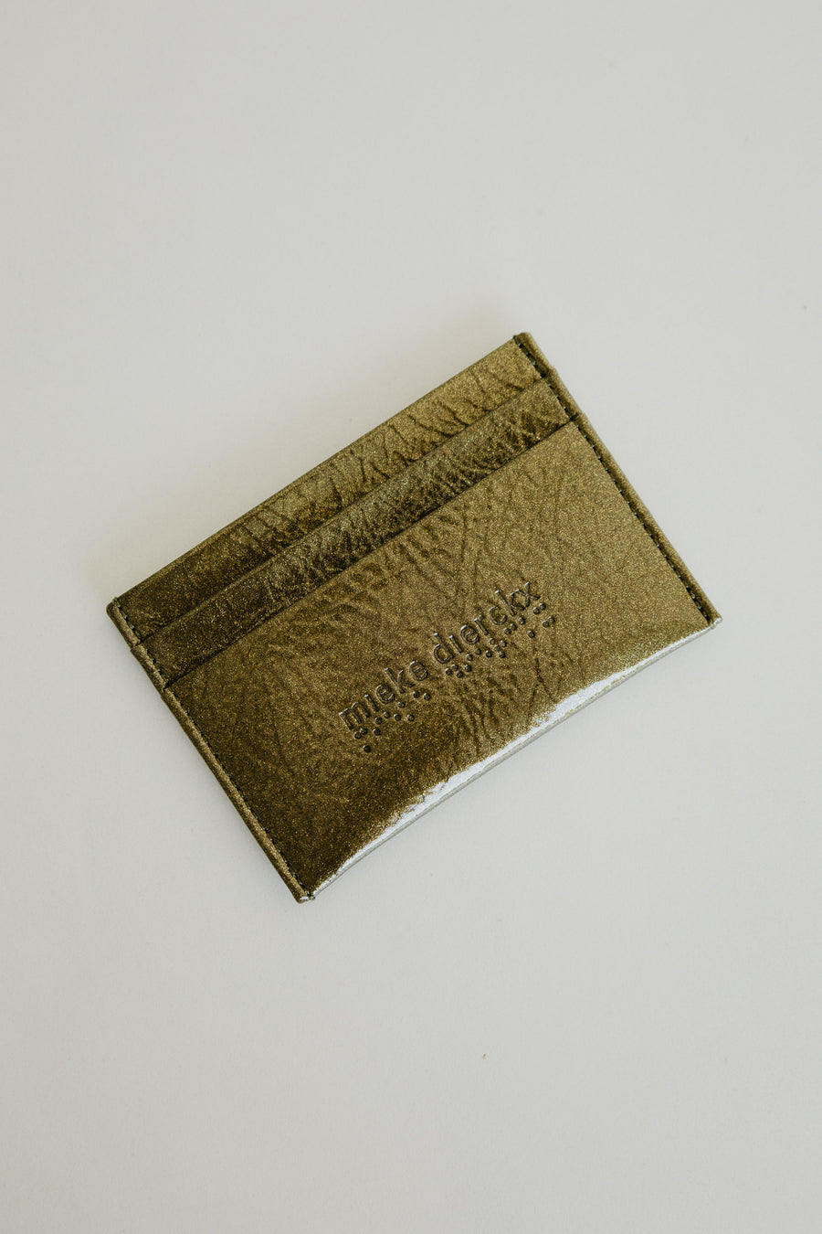 Cardholder Dots | Bronze Stone