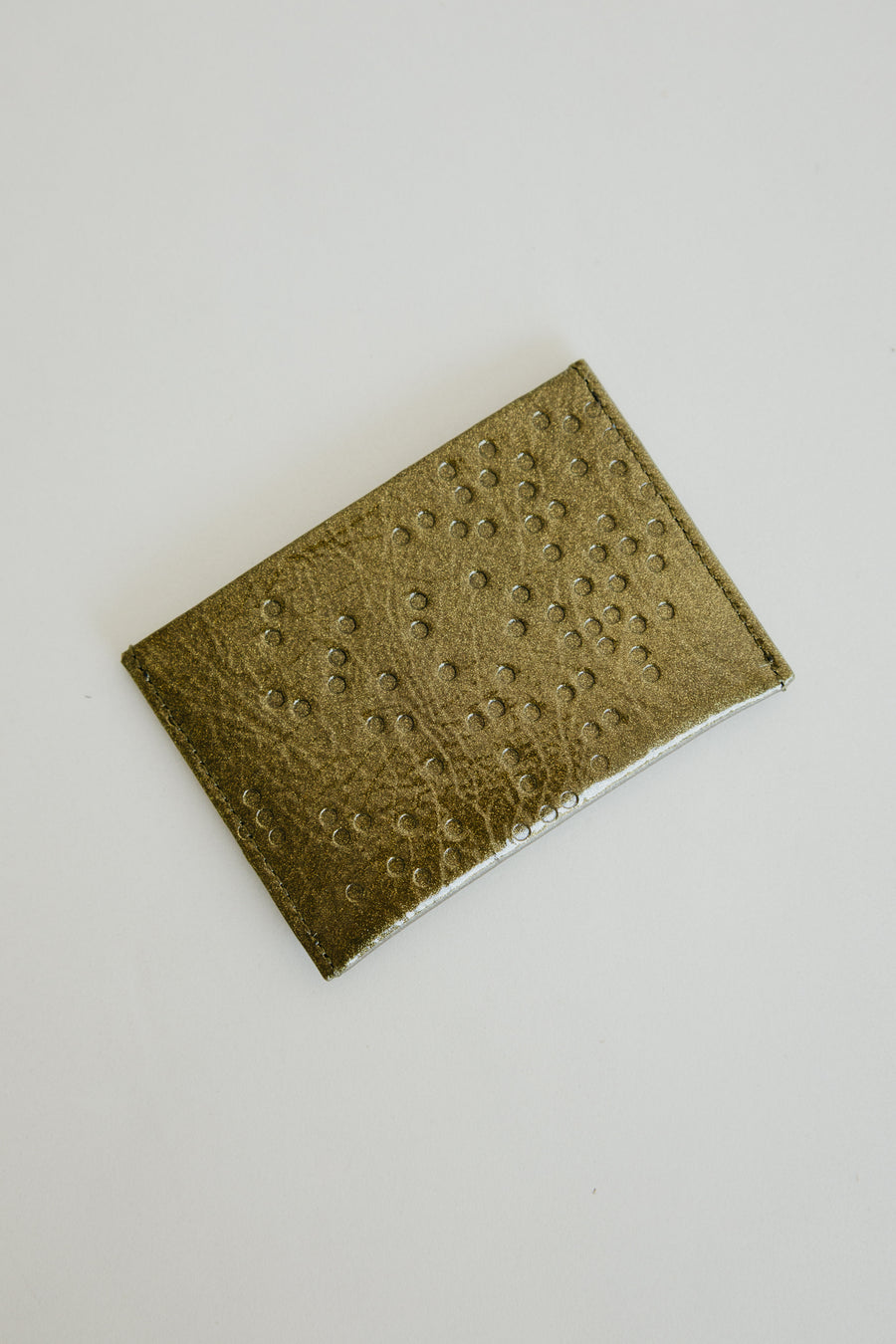 Cardholder Dots | Bronze Stone