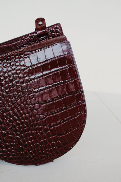 Single Saddle | Wine Croco