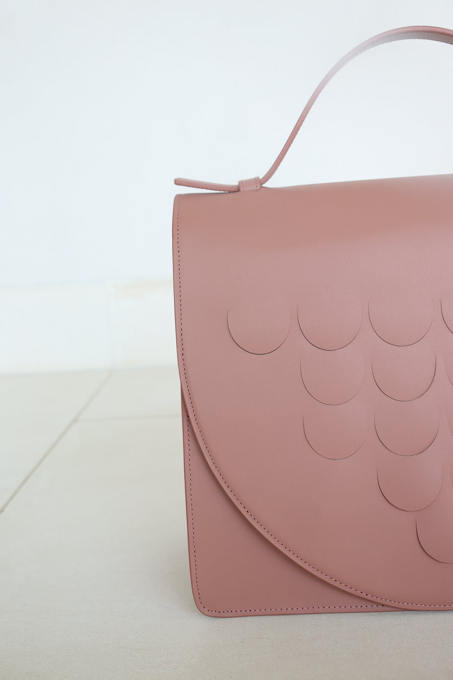 Midi Briefcase 2.0 Scales | Rose Pure