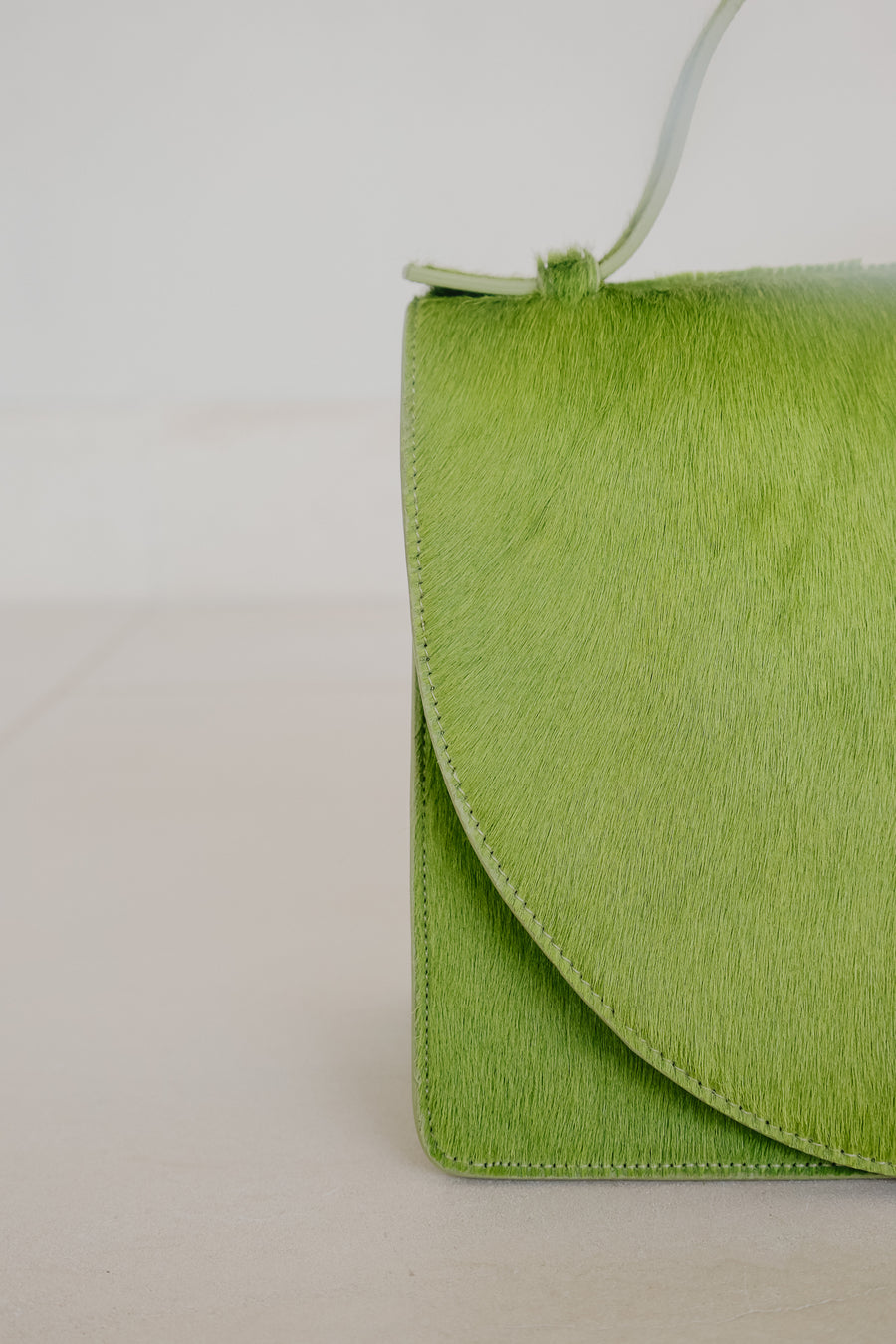 Mini Briefcase | Lime Fur