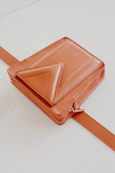 Belt Bag: Belt XL Roest Pure + Trapezium M Roest Pure